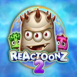 Reactoonz 2 game by Play'n GO – logo hosted on Gransino Casino
