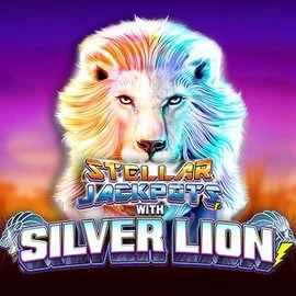 Stellar Jackpots with Silver Lion casino game by Lightning Box Game – featured logo at Gransino Casino